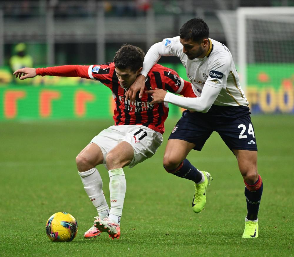 卡利亚里精神状态良好,备战对阵AC米兰的简单介绍 卡利亚里精神状态良好,备战对阵AC米兰的简单介绍